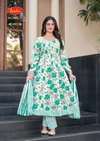 Anarkali Vol 4 By Baalar Cotton Printed Bulk Anarkali Kurtis Set Orders In India